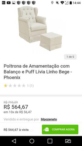 Cadeira de amamentação - Foto 3