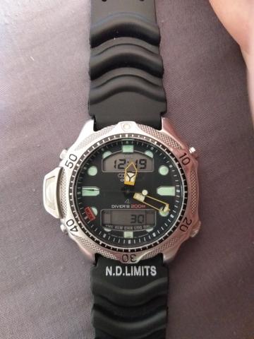 Citizen Aqualand C500 Série prata!!!