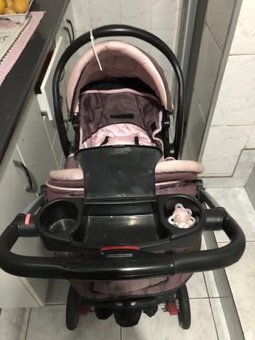 Carrinho de bebê ( menina) baby style - Foto 4