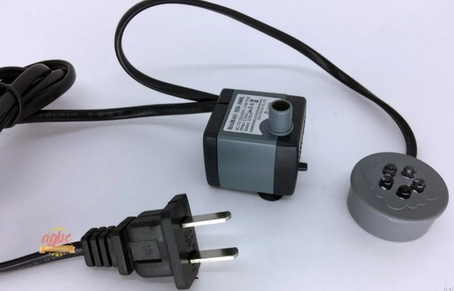 Bomba Submersa Com Led Fonte Água Aquário Peixe 180l/h 220v Arduino Automação COD-CP443