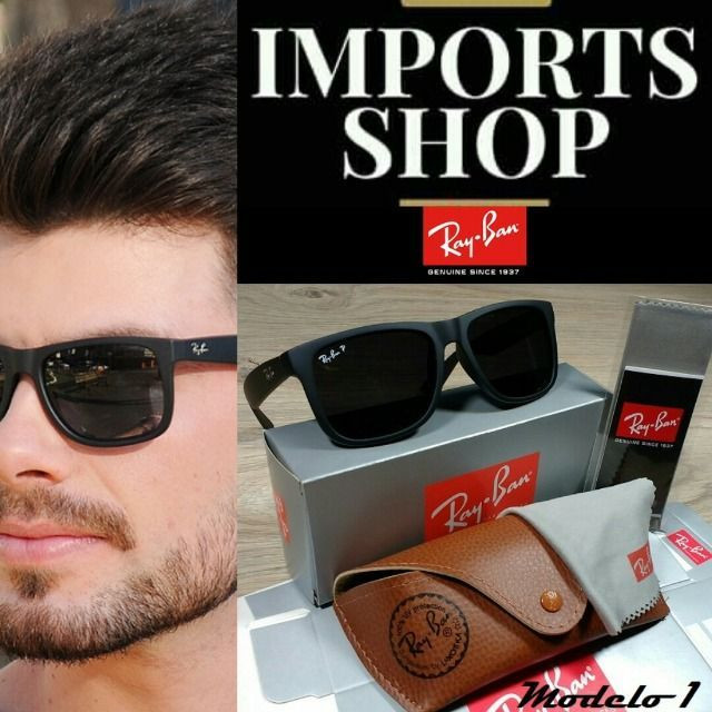 Óculos RayBan Justin 4165 100% Polarizado