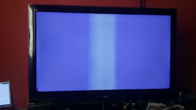 Tv philco ph46 led A Defeito no display