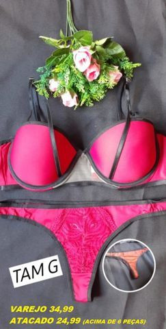 Lingerie Plus Size e Normal, Atacado - Foto 20