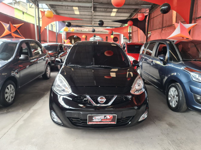 NISSAN MARCH 2015 1.0 1 MIL DE ENTRADA AÉRCIO VEÍCULOS JKA