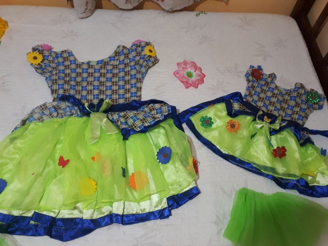 Vestidos juninos mãe e filha