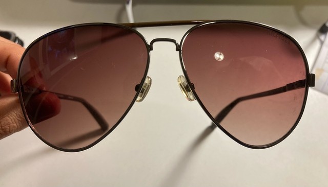 Óculos de Sol Tommy Hilfinger - Aviador - Marrom - Original  - Foto 2