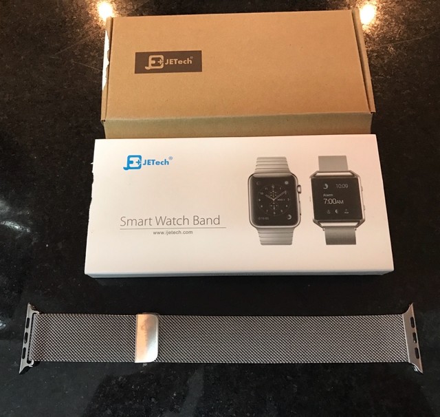 Pulseira JETECH Original Milanese P/ Apple Watch 42/44/45 e 38/40/41mm 