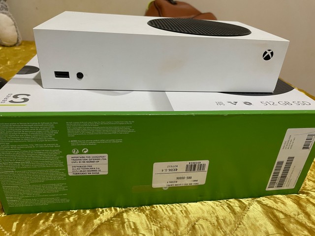 Xbox séries S 120fps com 2 controles 