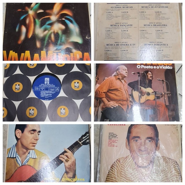 Coleção de LP's. Discos de Vinil.