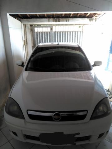 Vendo Corsa Sedã Branco 1.4 Econoflex, Gás/Gasolina