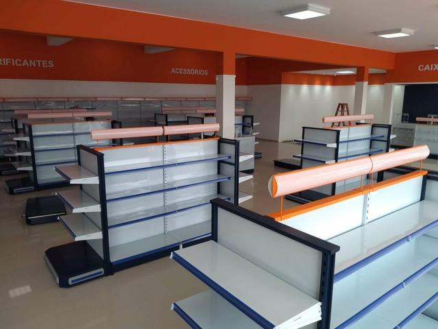 Linha de gondolas para FARMÁCIA ( PRATELEIRA) - Foto 2