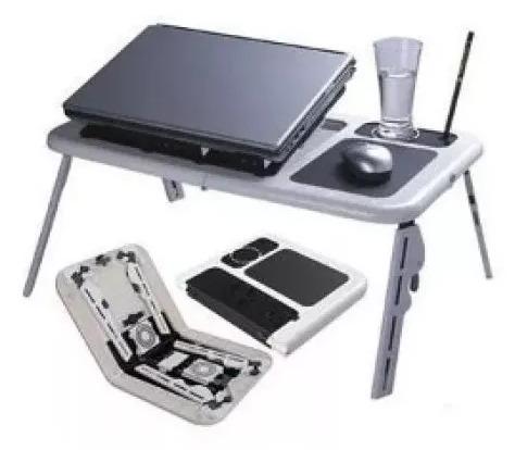 Mesa Para Notebook Com 2 Coolers Universal MTN-888 tomate - Foto 3
