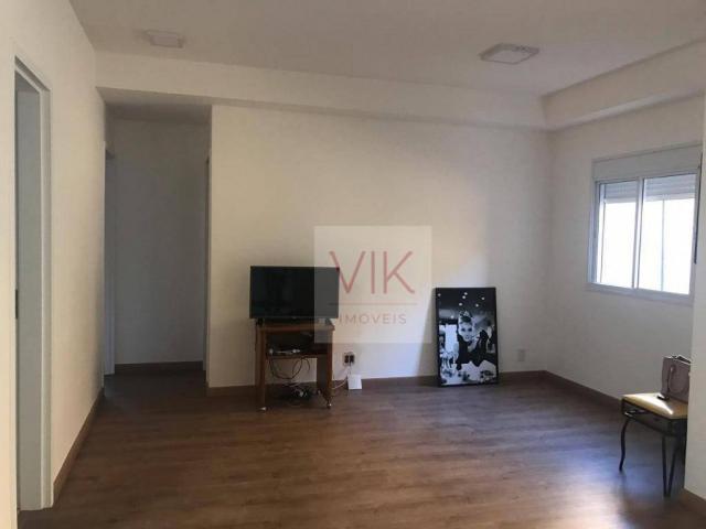 Apartamento com 2 dormitórios para alugar, 86 m² por r$ 2.400/mês - jardim ypê - paulínia/ - Foto 9