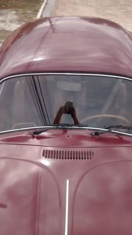Fusca versão limitada, famoso monocromatico, interior caramelo - Foto 10