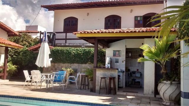 Casa De 640 m² 6/4 Com 2 Suites,2 Salas,5 Banheiros,Piscina No Cond.Vale Do Jaguaribe