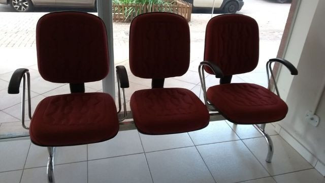 Longarina Diretor 3 lugares