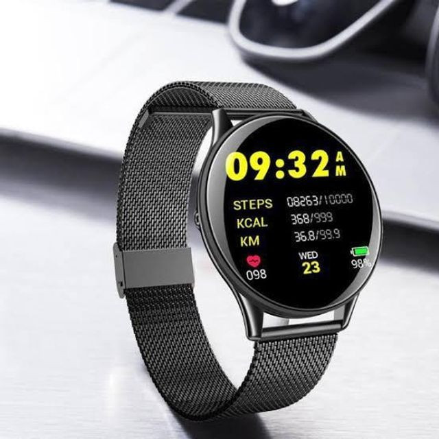 Relógio SmartWatch SN58 Tela de Vidro Temperado À Prova D'água (Android e iOS)