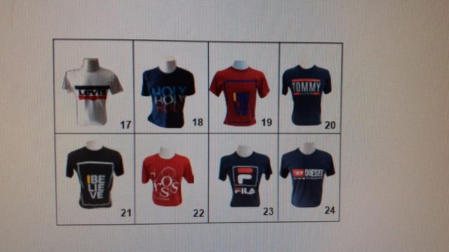 Kit com 10 camisetas masculina 139,90 - Foto 3