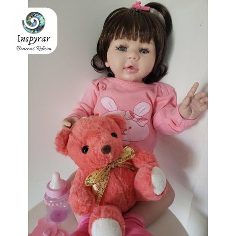 Boneca Bebê Reborn de Silicone 50cm - Foto 2