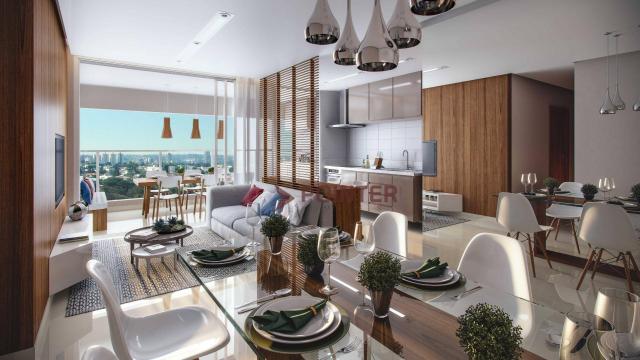 Apartamento com 3 quartos à venda, 93 m² por R$ 397.358 - Jardim Atlântico