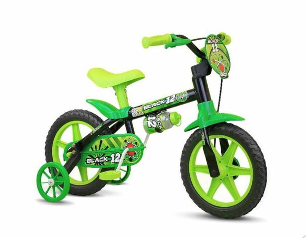 Bicicleta infantil nova aro 12 - Foto 3
