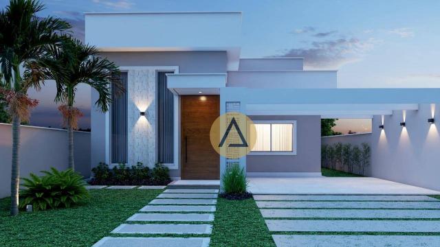 Casa com 3 dormitórios à venda, 110 m² por R$ 500.000 - Bela Vista - Rio das Ostras/RJ