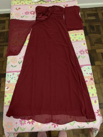 Vestido social usado uma vez tamanho 38