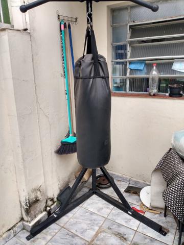Saco de boxe com suporte de chão - Foto 2