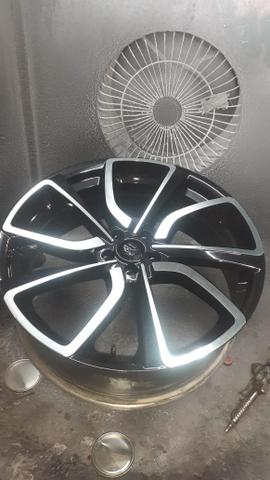 Rodas aro 22 com pneus - Foto 4