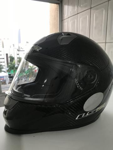Capacete LS2 fibra de carbono