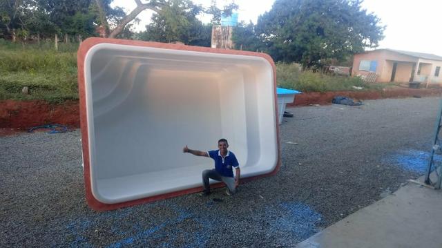 Piscina de fibra 4.10x2.70 lançamento confira!! - Foto 2