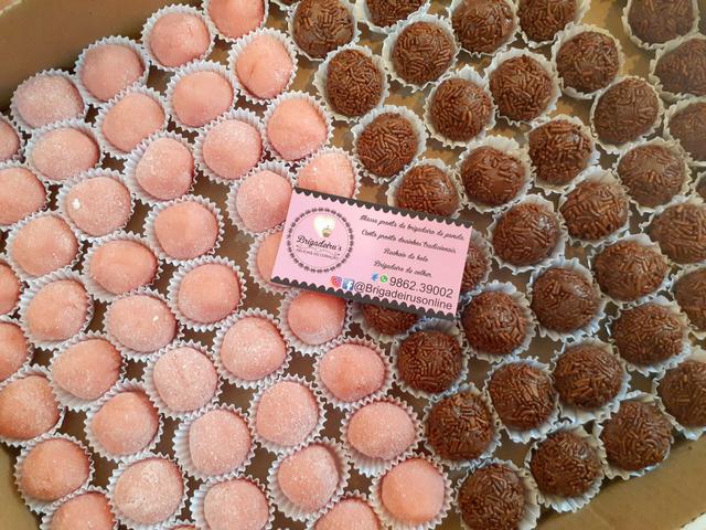 Massa de BRIGADEIRO pronto - Foto 4