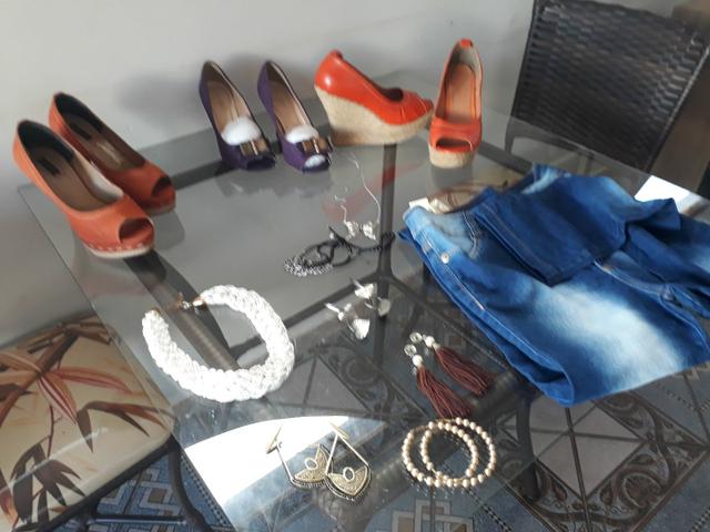 Roupas sapatos seminovos lindos - Foto 6