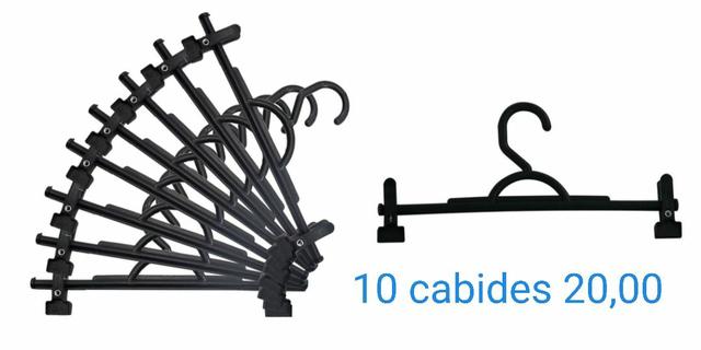 Cabide de presilha de plastico