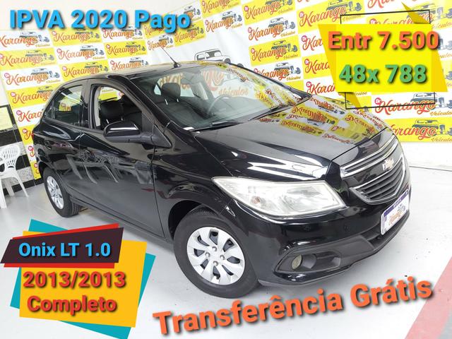 Ônix LT 1.0 Flex 2013 Completo Entr 7.500