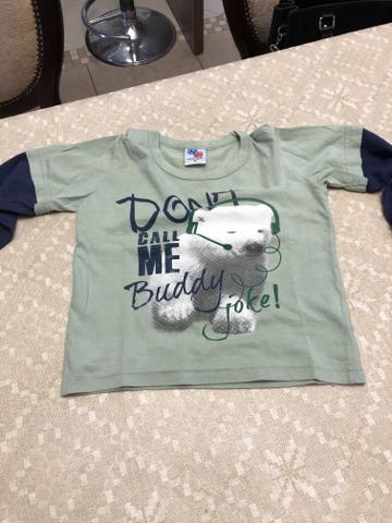 Kit 3 camisetas Tam 2 - Foto 6