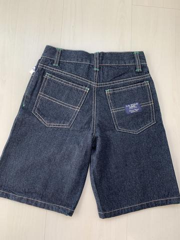 Bermuda jeans nova tamanho 5 anos - Foto 2