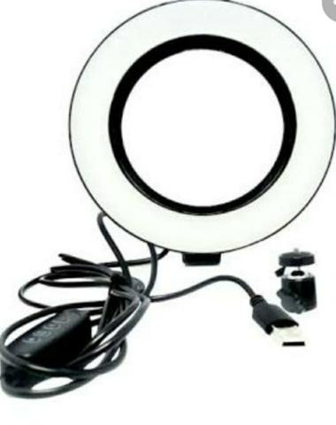 Luz Iluminador Ring Light 6 Polegadas Kp-pl16 Knup 72 Led - Foto 5