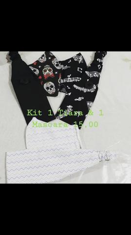 Máscaras tecido de algodão - Foto 3