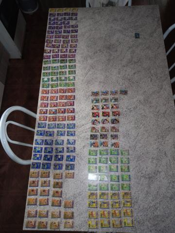 Coleção completa tazo lig-mon Elma chips digimon - Foto 2