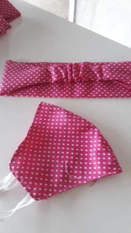 Kit máscara e tiara