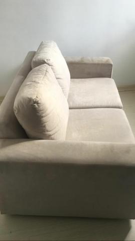 Sofá 2 lugares semi novo 500 PRA FECHAR - Foto 2