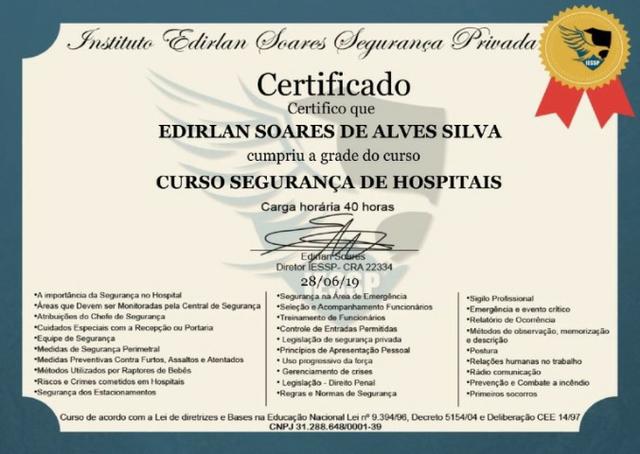 Curso Supervisor de Segurança Privada com Certificado 100% Online - Foto 5