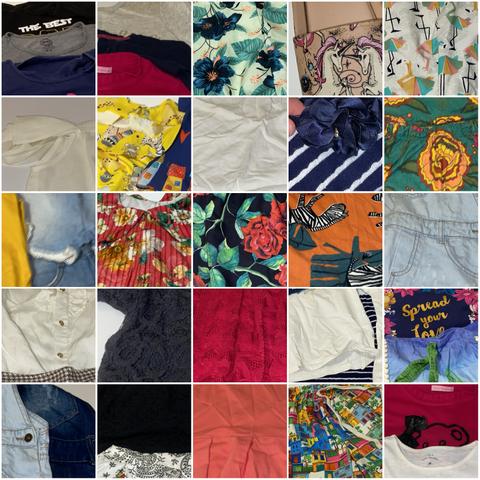 Lote de 37 peças de roupas 10 anos