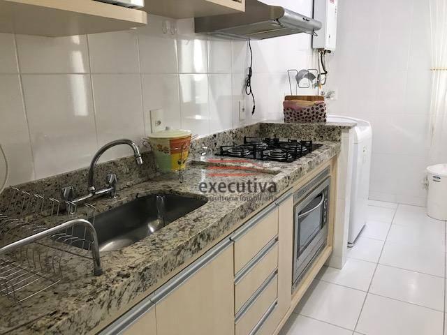Apartamento com 1 dormitório para alugar, 57 m² por R$ 1.850,00/mês - Jardim das Colinas - - Foto 18