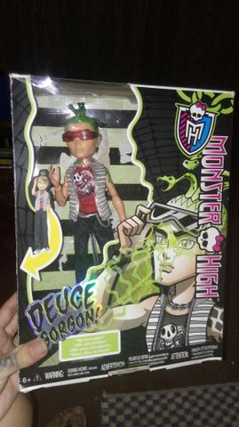 Boneco monster high Deuce gorgon,ghouls alive,sem bateria,funcionando