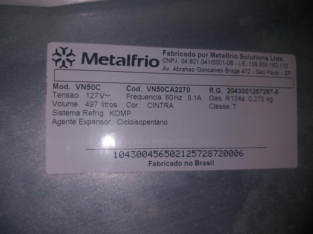 Freezer vertical (cerveja) 497Lts 110V - Foto 3