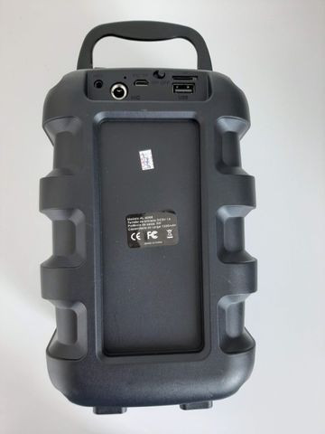 Caixa de Som Altomax Bluetooth com Entrada de Microfone + Leitor Cartão +USB + Aux - Foto 5