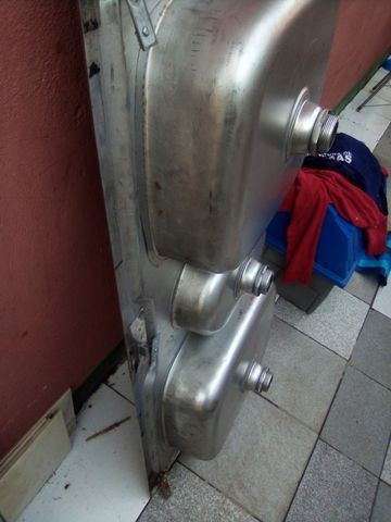 Pia inox com 3 cubas - Foto 4
