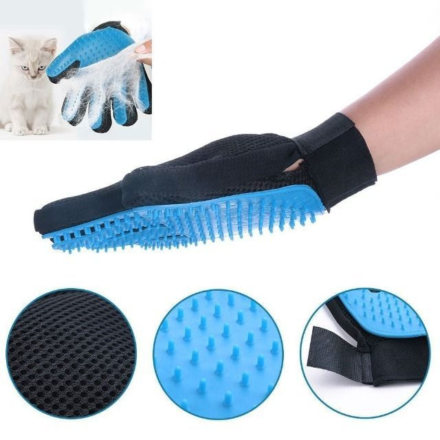 Luva Tira Pelos Nano Magnética True Touch Cães e Gatos lacrado - Foto 4